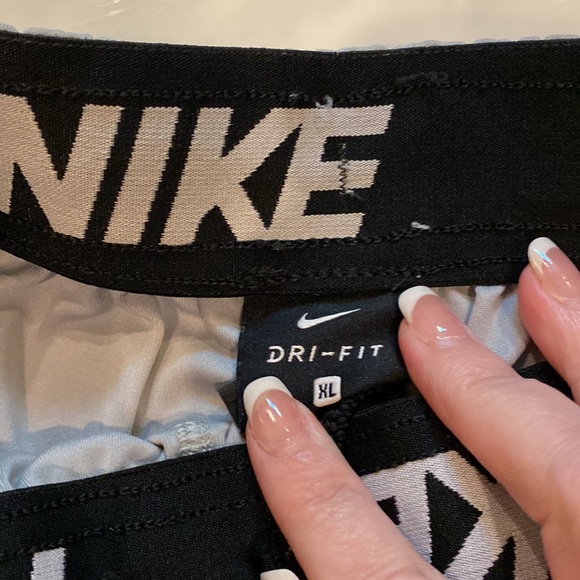 Nike Gray athletic shorts and Under Armour navy athletic shorts. - Picture 5 of 5